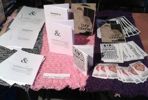 My stall at the zine festival